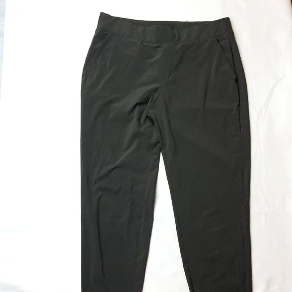 Athleta Charcoal Cropped Pants - Picture 1 of 8